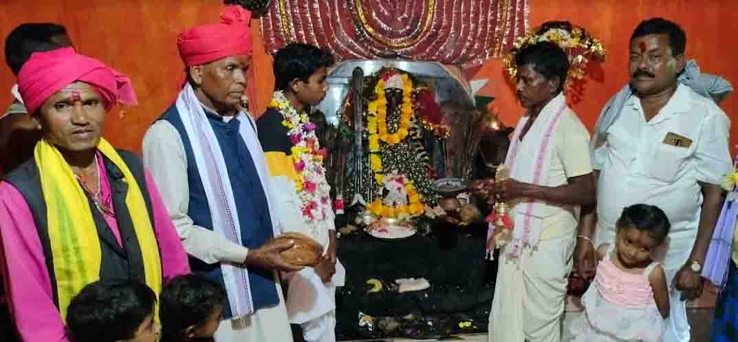 बिरनपाल खांडा कंकालीन मंदिर में चैत्र बाजार व देवी मेला कल